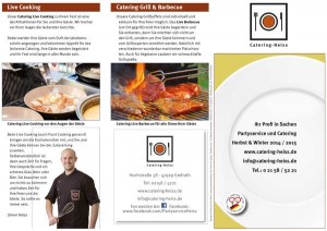 Catering Und Partyservice Flyer Herbst Winter 14 15 Catering Heiss